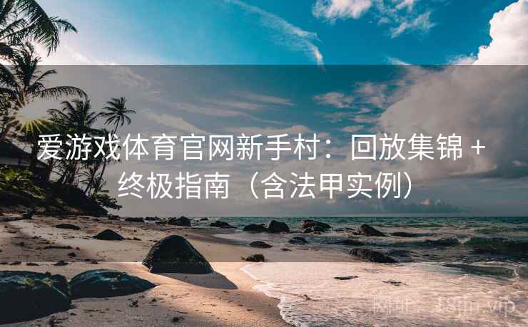 爱游戏体育官网新手村：回放集锦 + 终极指南（含法甲实例）